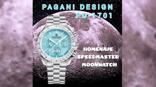 Reseña Pagani Design Speedmaster Moonwatch PD-1701.🌌 PAGANI MISSION TO URANUS🚀🪐