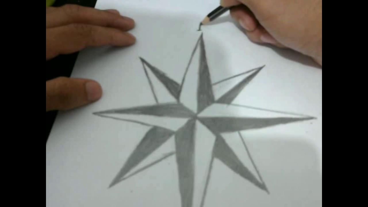 Como Desenhar A Rosa Dos Ventos Como Desenhar A Rosa Dos Ventos