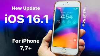 iOS 16.1 Update for iPhone 7, 7+ || How to install iOS 16.1 Update on iPhone 7, 7+