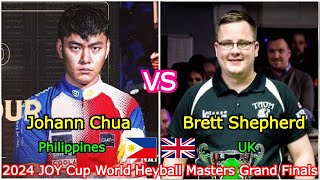 Johann Chua VS Brett Shepherd | 2024 JOY Cup World Heyball Masters Grand Finals