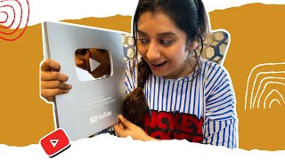 Silver Play Button Unboxing | Nandri 🙏