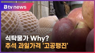 으랏차차 지역경제식탁물가 Why?   추석 과일가격 '고공행진'