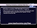JavaScript Training Tutorial Window Location PATHNAME Property