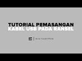 CARA MEMASANG KABEL USB CHARGING PADA RANSEL BRUNO CAVALLI