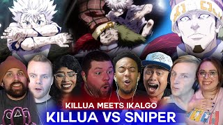 Killua vs Sniper Chimera Ant | HxH Ep 100 Reaction Highlights