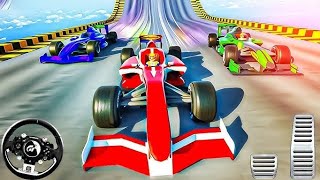 GT Formula Car Mega Ramp Extreme Racing - Formula Car Racing Stunts 3D - Android GamePlay #4