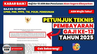 Technical Instructions for 13th Salary Payment in 2025 – 13th Salary Payment Schedule in 2025
