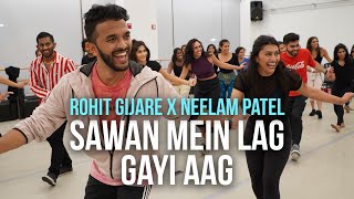 Sawan Mein Lag Gayi Aag | Rohit Gijare X Neelam Patel | Mika, Neha & Badshah | Bollywood | Dance |