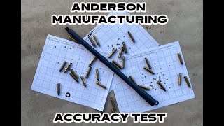 Anderson AR-15 Barrel Accuracy Review