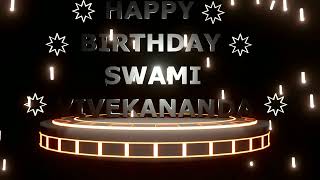 Happy birthday swami vivekananda| WhatsApp status |Special video |Message |Happy birthday song remix