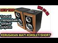 Servis speaker aktif Polytron PAS 22 GA mati