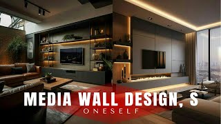 TV MEDIA WALL DESIGNS BY DREAM DESIGNER