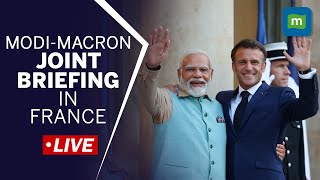 Live: PM Modi - Emmanuel Macron Hold Joint Press Conference | Élysée Palace | India France News