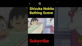 Shizuka Nobita 😍 Bathing Scene #shorts #trending #ytshorts