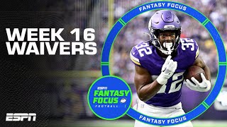 Waiver Wire Pickups to win your Playoffs | Fantasy Focus 🏈