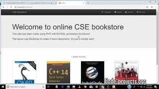 Computer Book Store in PHP with Source Code| Source Code & Projects