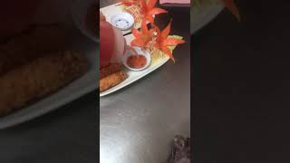 Prawns tempura Thai food in uk กุ้งชุบแป้งทอด