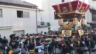 2017年10月8日、播州三木秋祭り、末広宮入、part1