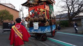 本庄まつり　照若町の山車の曳き廻し　2022/11/2 56