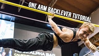 One Arm Backlever Tutorial [english subtitles/fullHD]