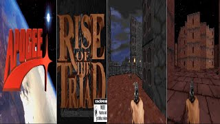 AMIGA AGA ECS CD Rise Of The Triad ROTT AGA FRONTEND VERSION NOT BOOTABLE By Apogee Software In 1995