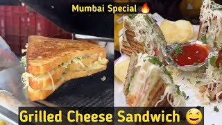 Mumbai Special Grilled Cheese Sandwich 🔥| #mumbaistreetfood #shortsfeed #sandwich @FoodieWe