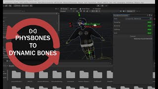 How To Convert Physbones To Dynamic Bones In One Click For ChilloutVR
