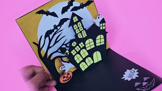 Halloween Card | DIY Halloween Pop-up Card | Spooky Card