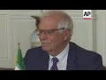 eu foreign policy chief borrell in tehran for talks