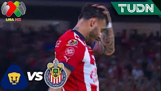¡LO FALLÓ! Alexis Vega DESAPROVECHÓ un penal | Pumas 0-0 Chivas | AP2023-J17 | Liga Mx | TUDN