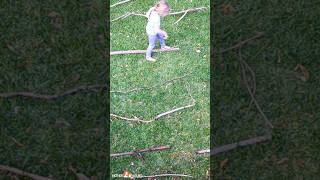 Try this nature play activity. Your kids will love it. You need sticks! #natureplay #natureactivity