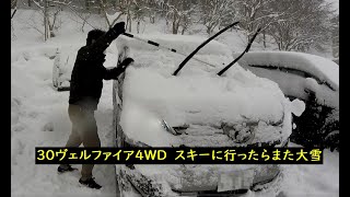 【30ヴェルファイア　4WD】伊藤園・ホテル湯の陣リフト券付きパックでスキーに行ってきた