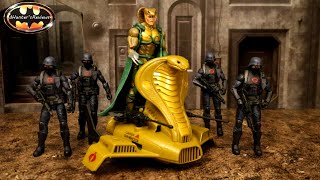 Hasbro G.I. Joe Classified Serpentor Deluxe With Air Chariot Action Figure Review \u0026 Comparison