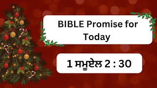 BIBLE Promise for Today ( ਅੱਜ ਲਈ ਬਾਈਬਲ ਦਾ ਵਾਅਦਾ )