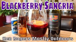 Blackberry Sangria | Happy Hour Cocktails