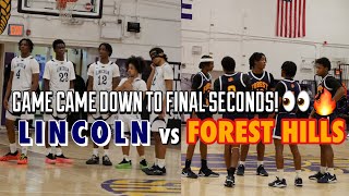 Lincoln Vs Forest Hills (1/20/25) |GAME CAME DOWN TO FINAL SECONDS! 👀🔥|