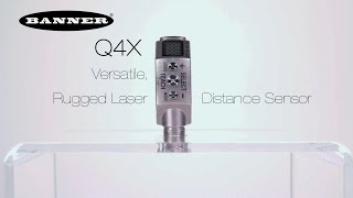 Banner Q4X Versatile, Rugged Laser Distance Sensor