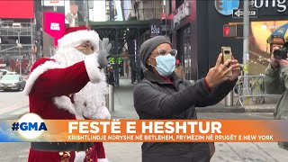 Festë e heshtur, Krishtlindje ndryshe në Betlehem, frymëzim në rrugët e New York