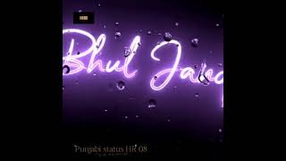 Heer Hasdi : Garry Sandhu Status | Latest Punjabi song 2021 | Black Background