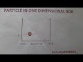 Polytechnic trb chemistry / Unit 9 / Quantum Chemistry/ Particle in 1D box