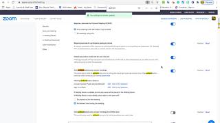 Zoom Security: Only Authenticated Users Can Join Meetings