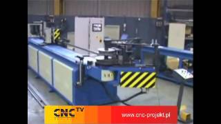 WWW.CNC-PROJEKT.PL, Giętarka trzpieniowa CNC - wieloosiowa firmy AMOB, Model CH80 CNC-R.