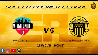 Miami United 🆚 Peñarol Miami  // Semifinales  Soccer Premier League