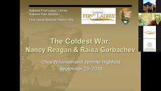 Legacy Lecture: "The Coldest War: Nancy Reagan & Raisa Gorbachev"