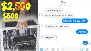 I Bought An INSANE Gaming PC For $500 On Facebook Marketplace...