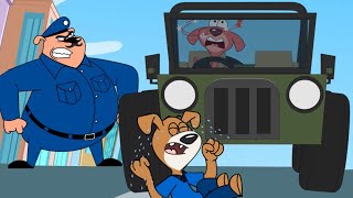 Rat A Tat Dog Dons Truck Funny Animated dog cartoon Shows For Kids Chotoonz TV