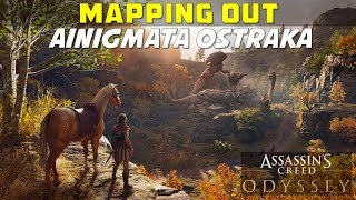 Mapping Out | Lakonia | Ainigmara Ostraka Puzzle Location and Solution | AC ODYSSEY