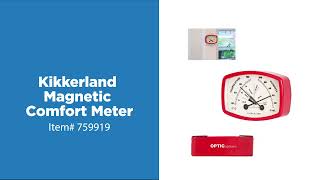 Promo Product Review: Kikkerland Magnetic Comfort Meter| AnyPromo 759919