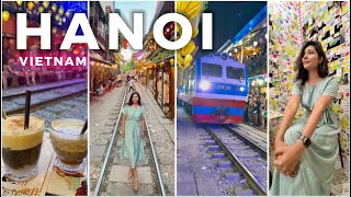 Best of Hanoi, Vietnam 2025 🇻🇳  Train Street, Walking Street, Coffee Shopping \u0026 Unique Cafe ☕ | EP 9