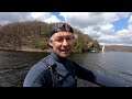 sup tour rurstausee im nationalpark eifel. 8 5km streckentour mit fährrückfahrt. stand up paddle